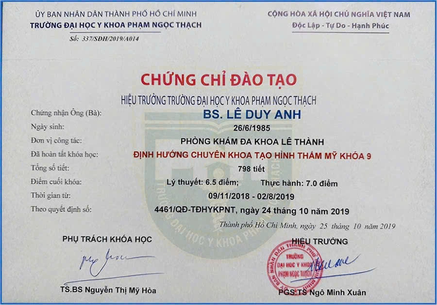 Chứng chỉ